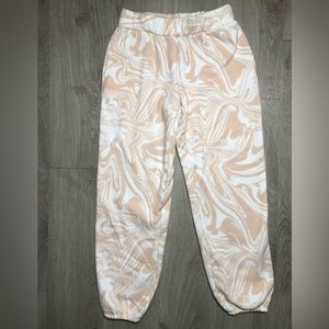 Juicy Couture Marble Cotton Sweatpants